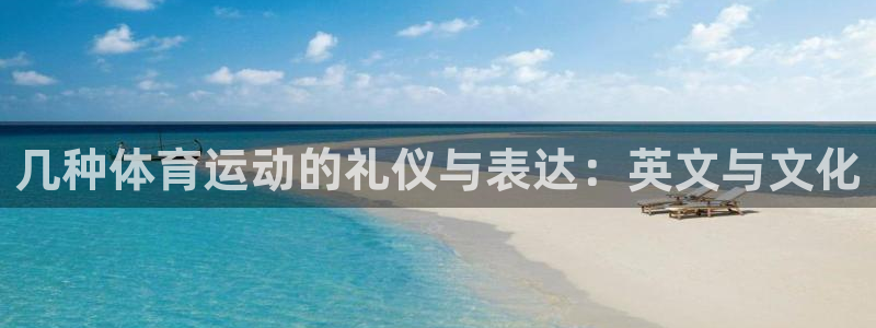劲爆体育f1集锦背景音乐：几种体育运动的礼仪与表达：英文与文化